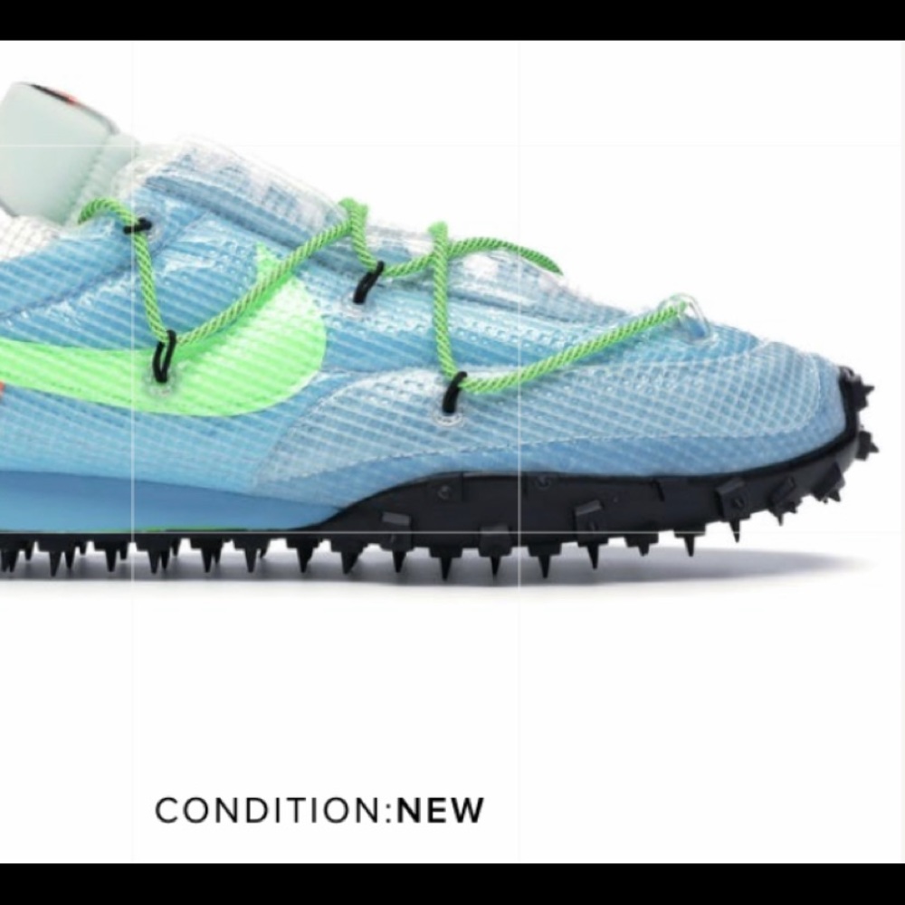 Off white shoes size 6 and 1/2